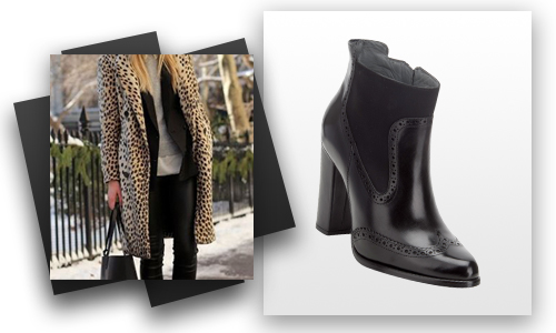 New outfits with black booties_animalprint