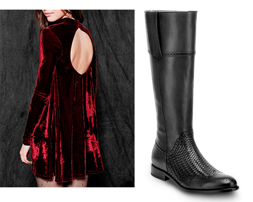 How to wear red this Christmas_velvet