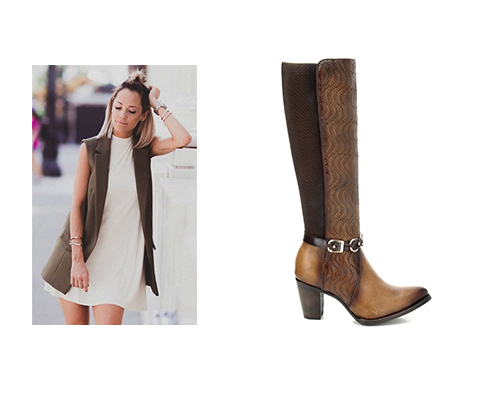 How to combine the favorite boots of the month