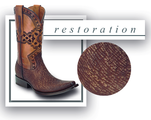 How to take care of the genuine shark leather_restoration
