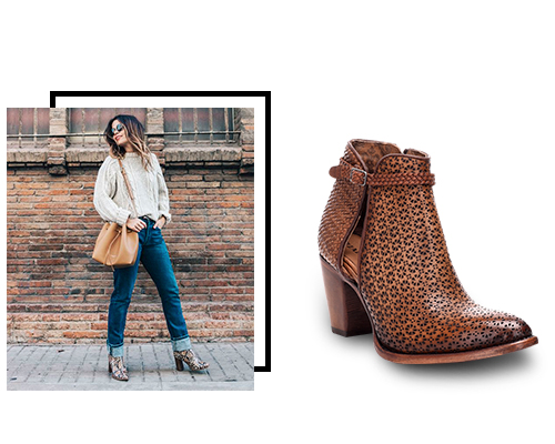 The trendy way to wear jeans and booties_1