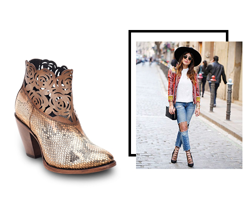 The trendy way to wear jeans and booties_2