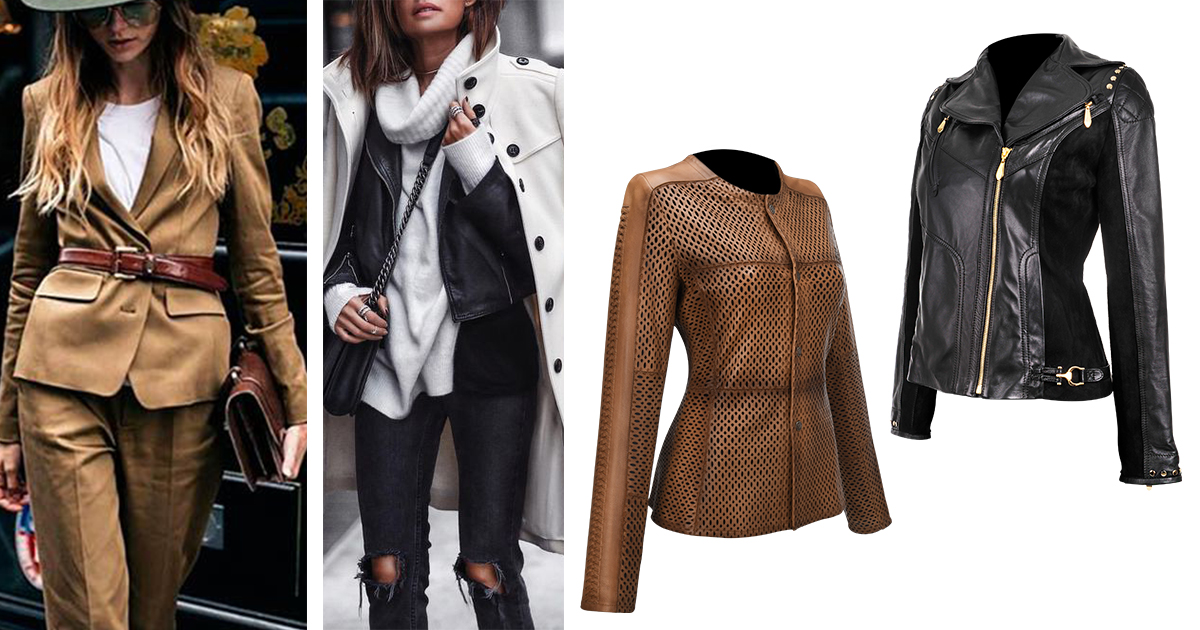 How to wear your leather jacket in a modern way
